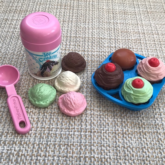Vintage Fisher-Price Ice Cream & Cupcakes